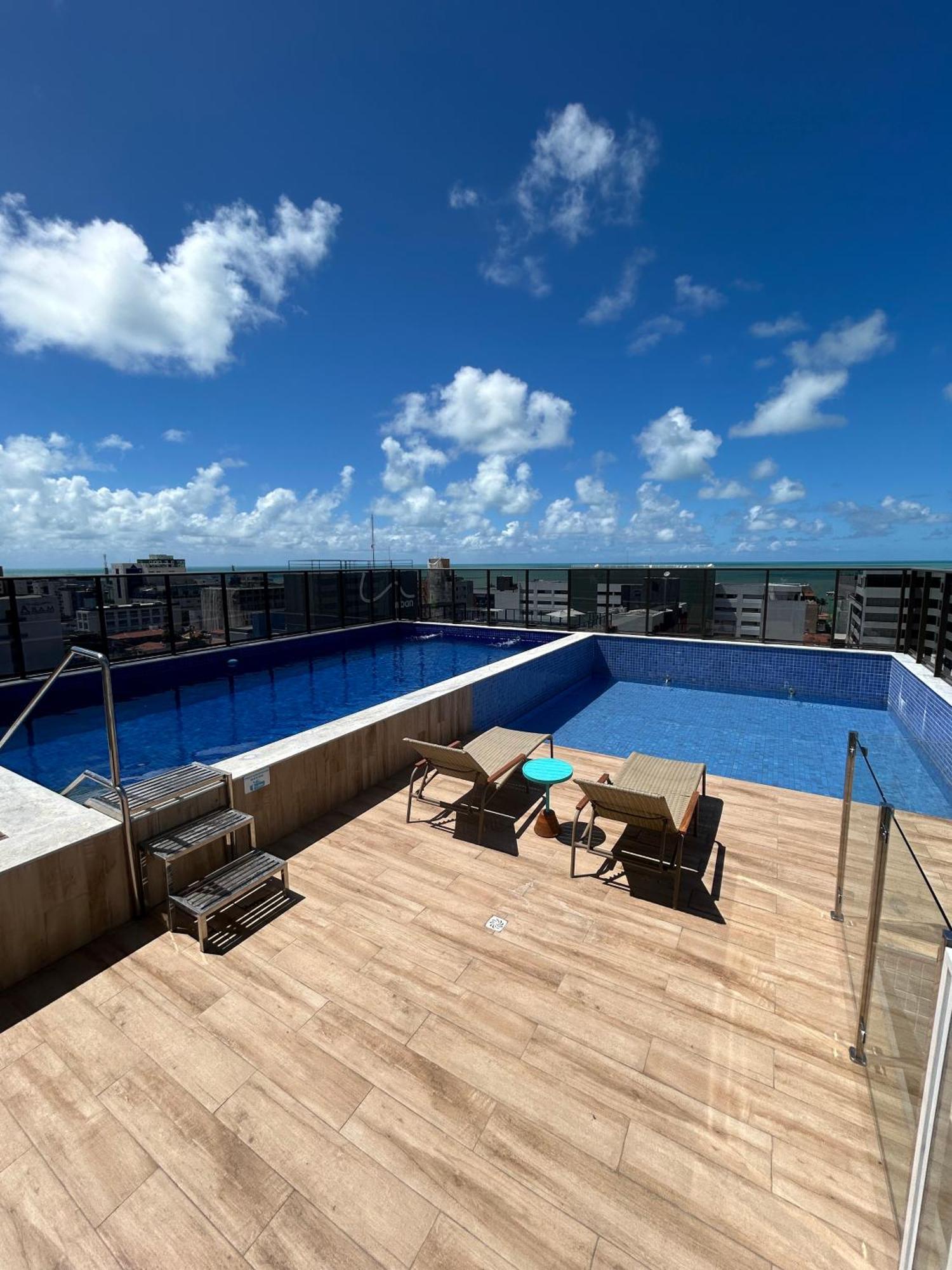 Melhores Flats - Novo, Pertinho Do Mar De Tambau Apartamento *